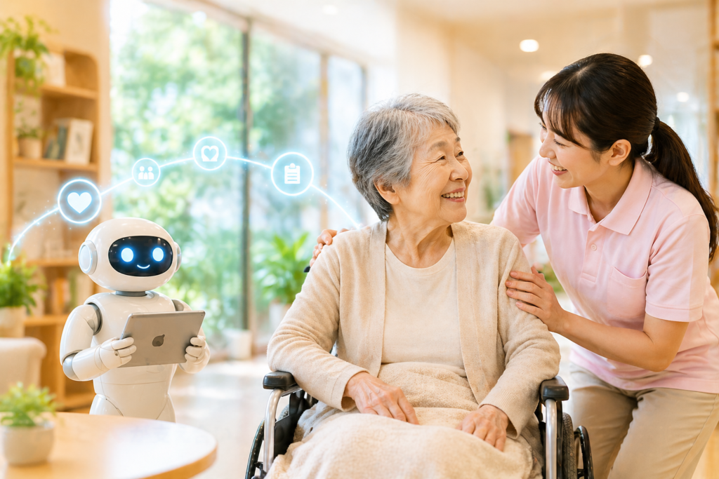 介護職はAIでなくなる？将来性や共存のポイントを解説